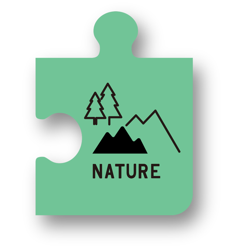 NATUREのピース